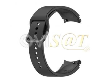 Correa negra de silicona tamaño L para reloj inteligente Samsung Galaxy Watch5 40mm, SM-R905F